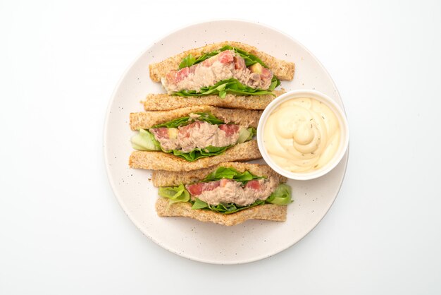 Homemade Tuna Sandwich 