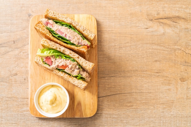 Homemade Tuna Sandwich