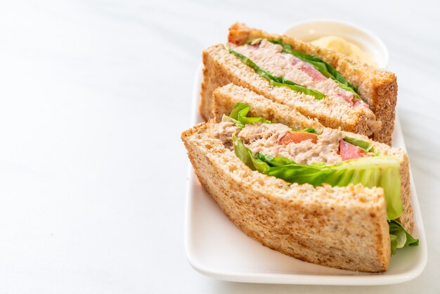 Homemade Tuna Sandwich