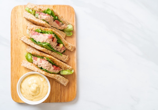 Homemade Tuna Sandwich