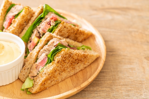 Homemade Tuna Sandwich