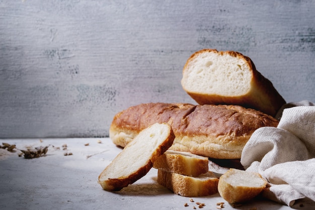 Homemade white wheat bread