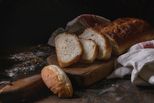 Homemade white wheat bread