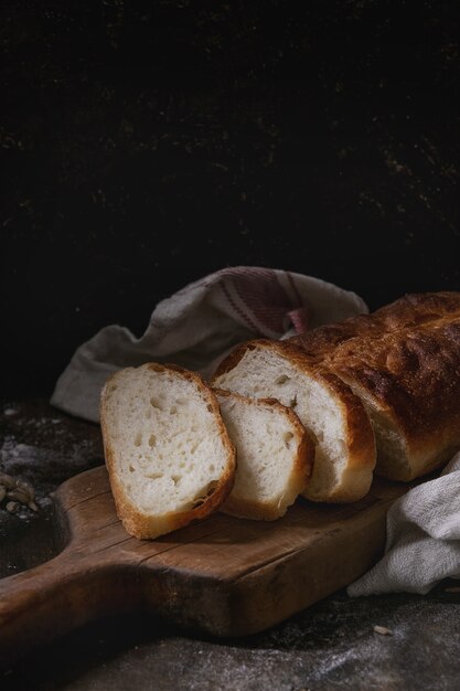 Homemade white wheat bread