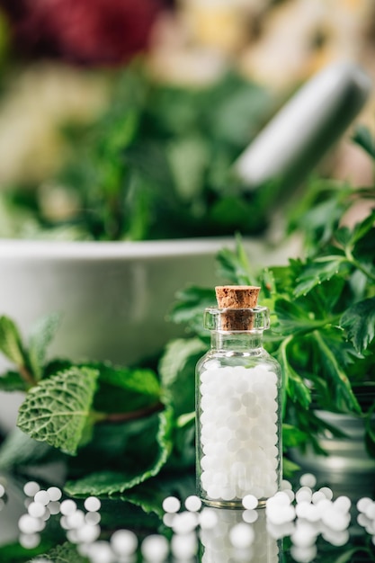 Homeopathie close-up