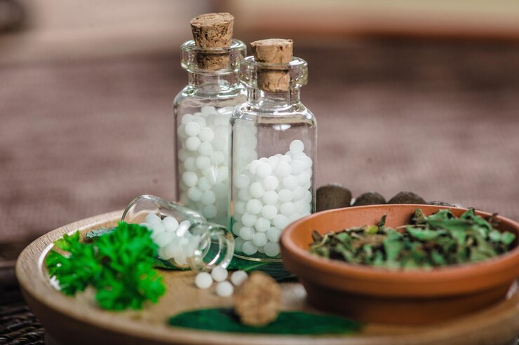 Photo homeopathy close up
