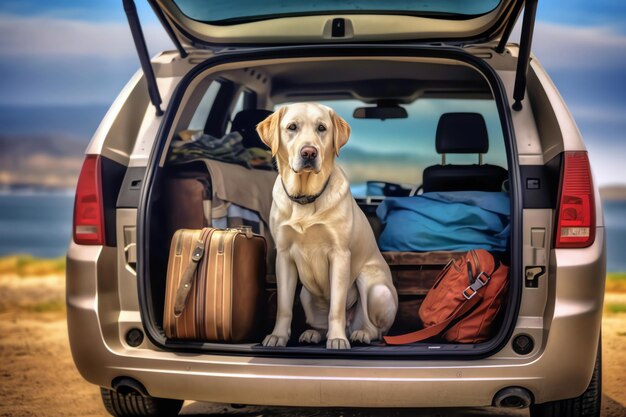 hond bij ons AI gegenereerde afbeelding