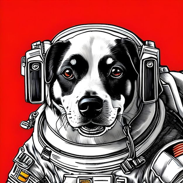 Honden astronaut