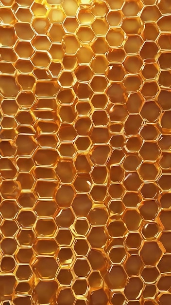 Honey background ai generated image