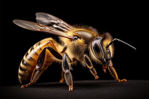 honey bee pose png