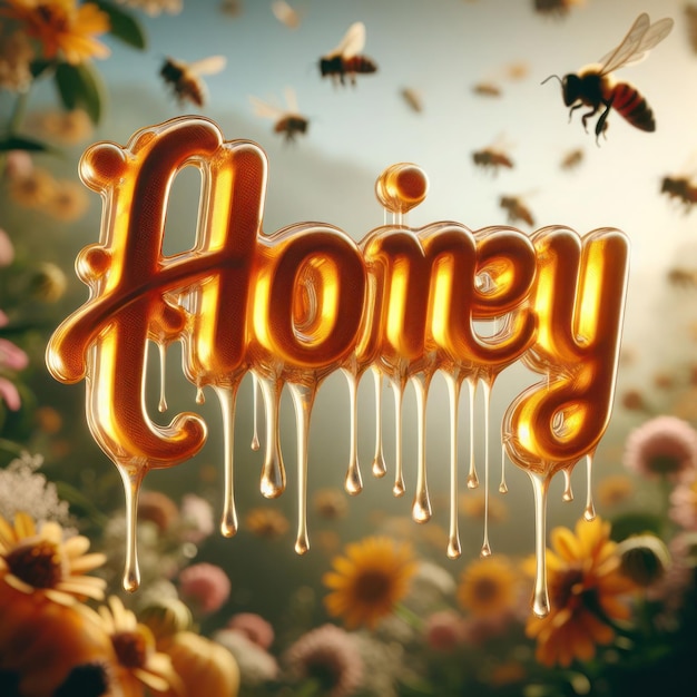 Photo honey drip