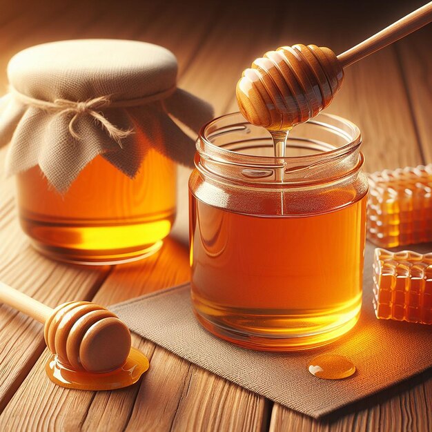 Honey Jar High Quality Image