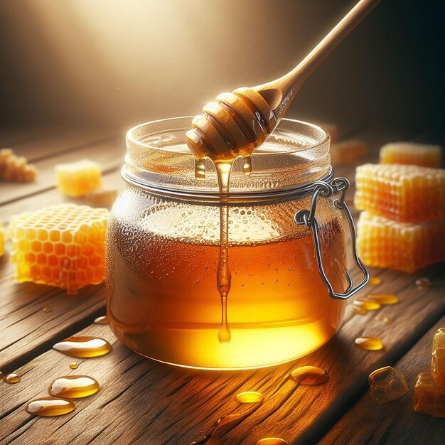 Honey Jar High Quality Image