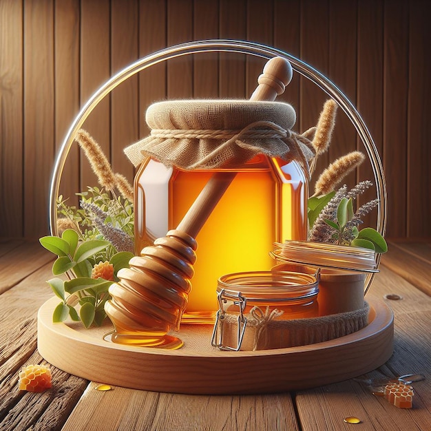 Honey Jar High Quality Image