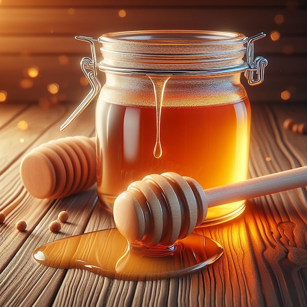 Honey Jar High Quality Image