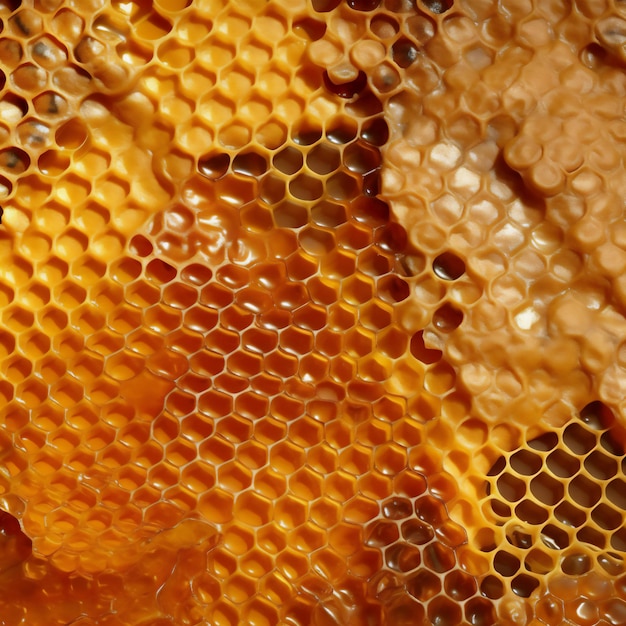 蜂蜜のテクスチャ背景