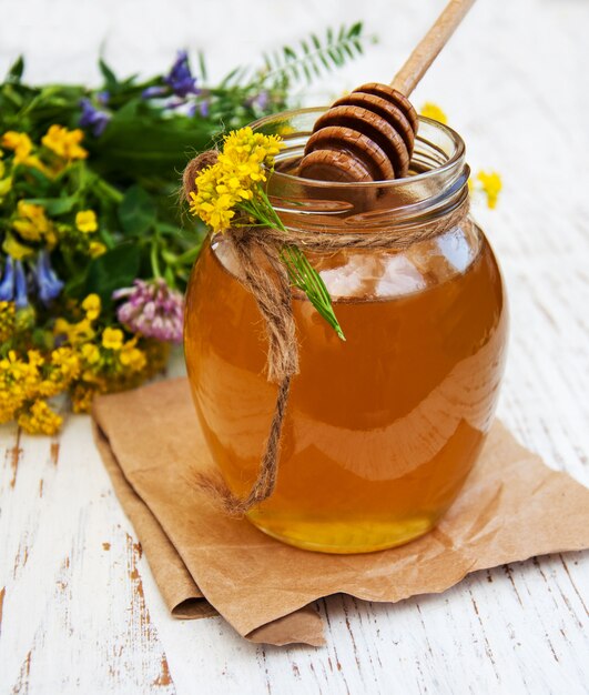 Honey and wild flowers