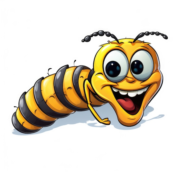 ミツバチの幼虫 繰り返し ステッカーを無視してください 生成人工知能