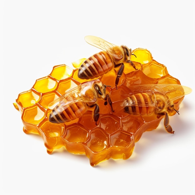 Honeycomb bee beehive animal