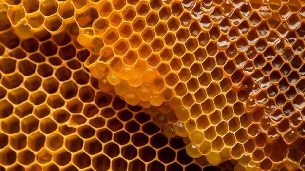 蜂巣細胞 自然の背景