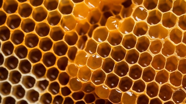 蜂巣細胞 自然の背景