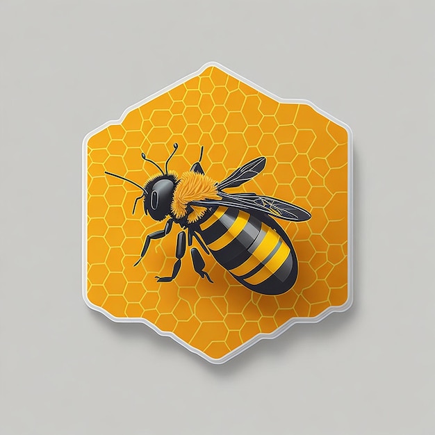 honeycomb sticker