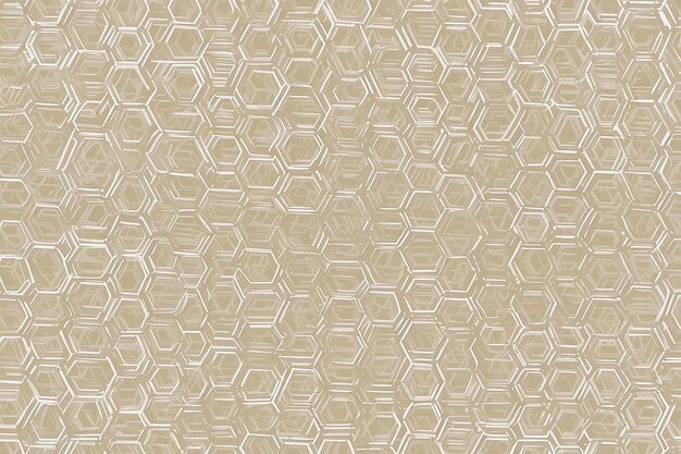 A honeycomb wallpaper that has a white circle on it