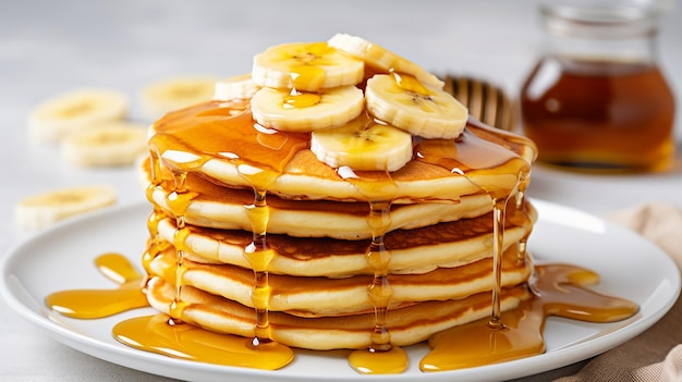 honeydrizzled pancake delight