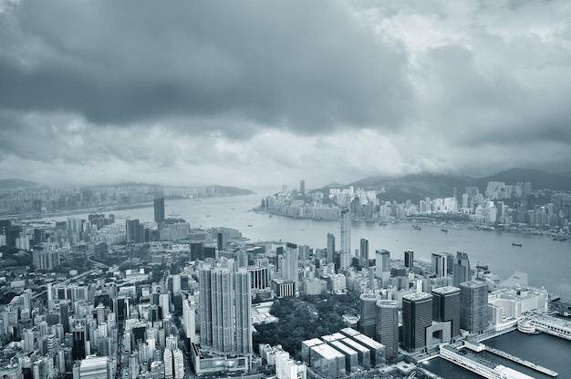 Hong Kong aerial view