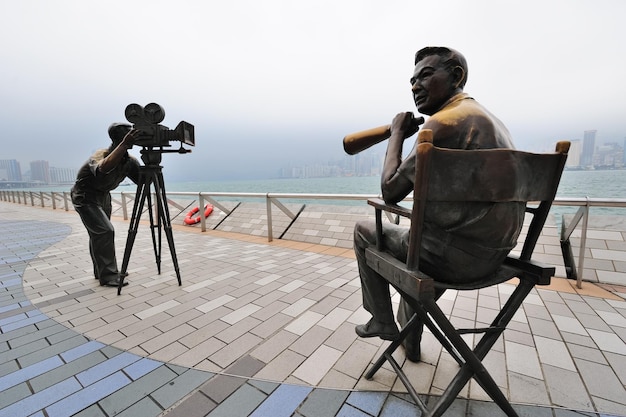 Photo hong kong avenue of stars