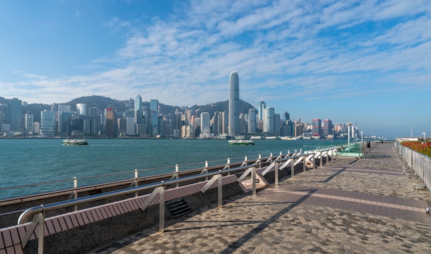 Hong Kong City Skyline and Architectural Landscape