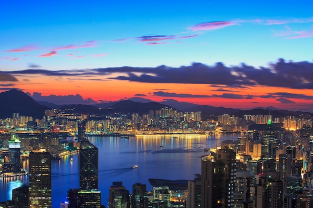 홍콩 도시 풍경