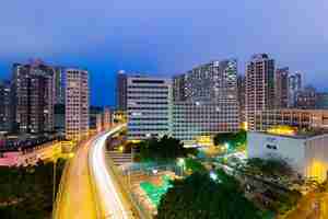 Photo hong kong night