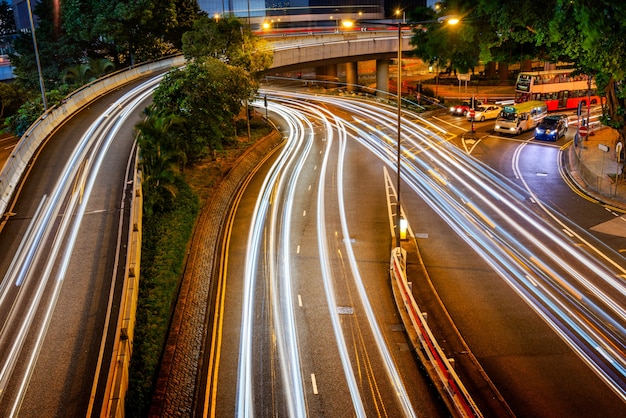 홍콩 도시 건설 및 도로 차량, 야경