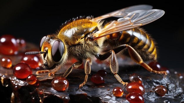 Photo honing bees