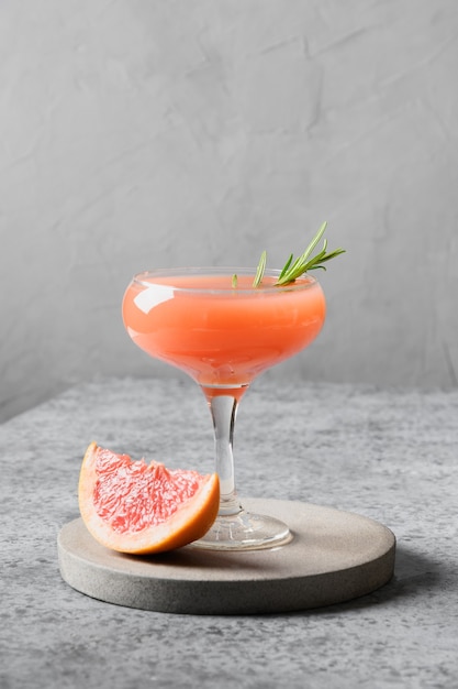 Honing rozemarijn grapefruit cocktail