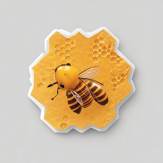 Honingraatplakker