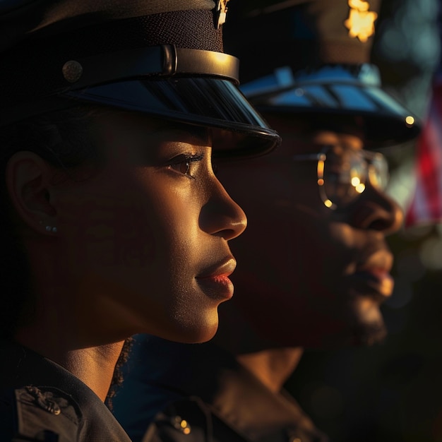 Photo honorable people veterans day memorial day soldiers and camouflage military attire