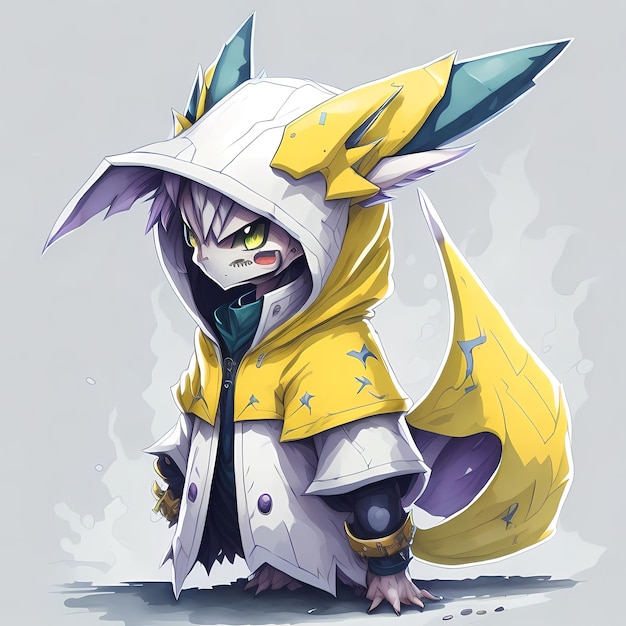 Photo hoodie cutie the adorable monster of pokemon