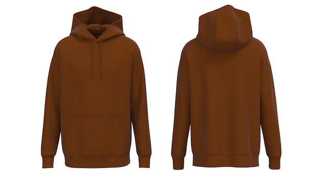 Hoodie en T-shirt voor mannen en vrouwen met 3D