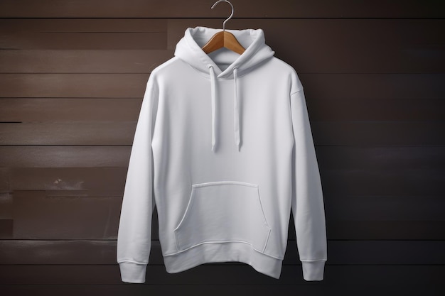 Hoodie mockup back Generate Ai