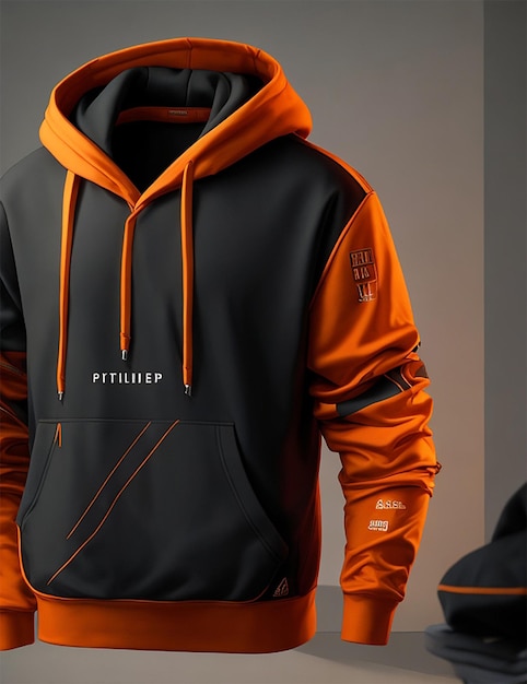 Photo hoodie mockup