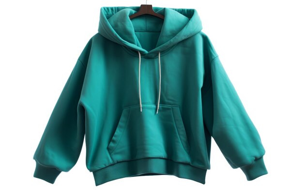 Hoodie op witte achtergrond