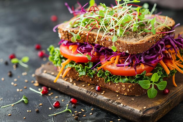 Foto hoofdbeeld van een schaal met de heerlijke veganistische salade