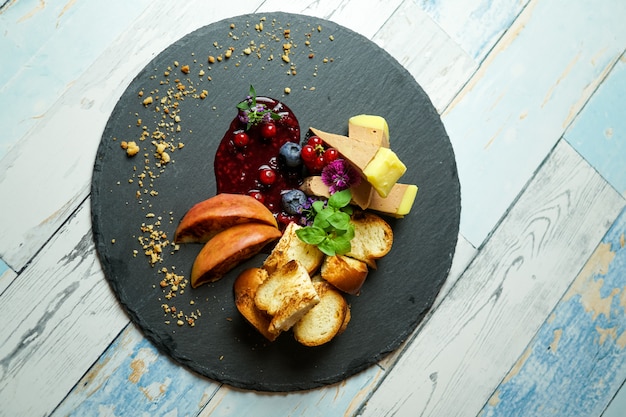 Hoofdgerecht in een restaurant