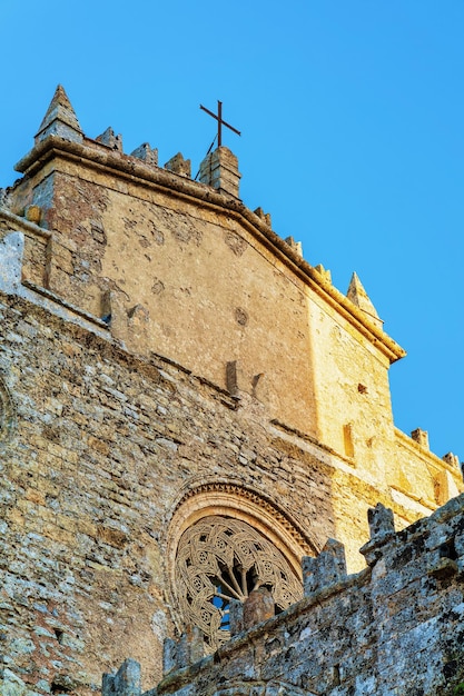 Hoofdkerk Chiesa Madre in Erice, het eiland Sicilië, in Italië