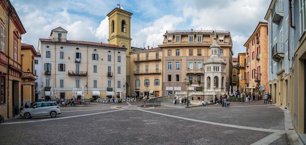 Hoofdplein in Acqui Terme