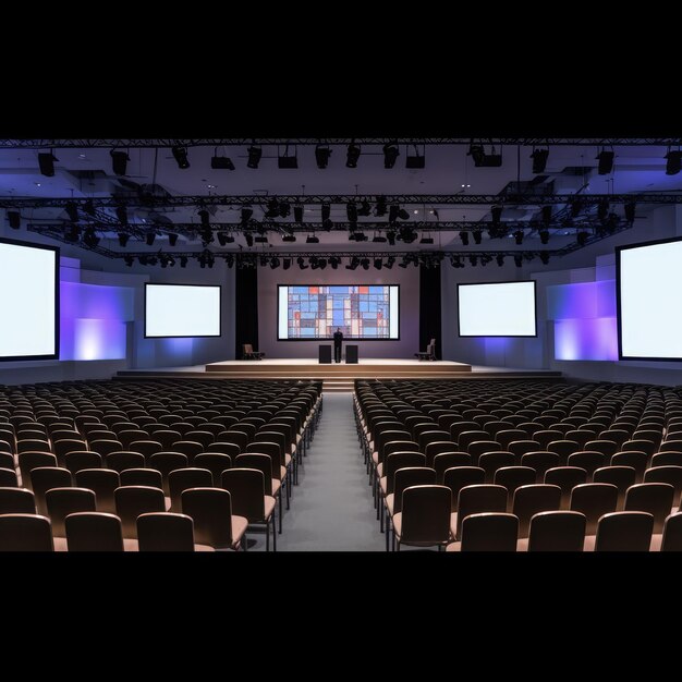 hoofdpodium conferentie evenement vergadering moderne zaal