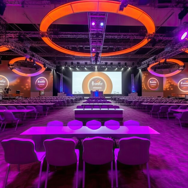 hoofdpodium conferentie evenement vergadering moderne zaal