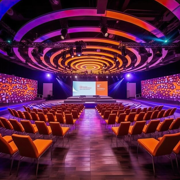 hoofdpodium conferentie evenement vergadering moderne zaal